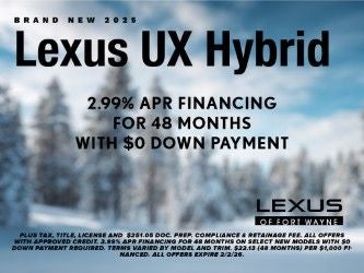 2025 Lexus UX PREMIUM AWD