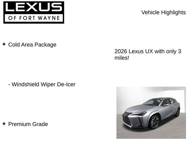 2026 Lexus UX 300h Premium