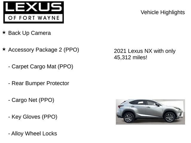 2021 Lexus NX 300 Base