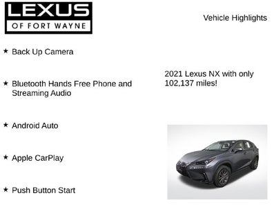 2021 Lexus NX 300 Base