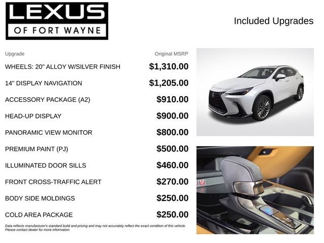 2025 Lexus NX 350h Premium