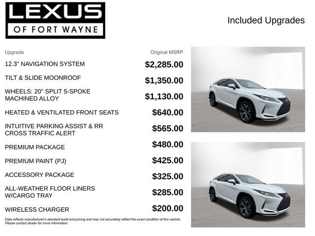 2021 Lexus RX 350