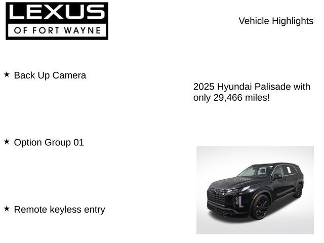 2025 Hyundai Palisade XRT