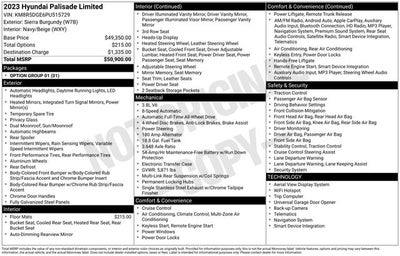 2023 Hyundai Palisade Limited