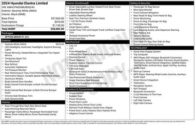 2024 Hyundai Elantra Limited