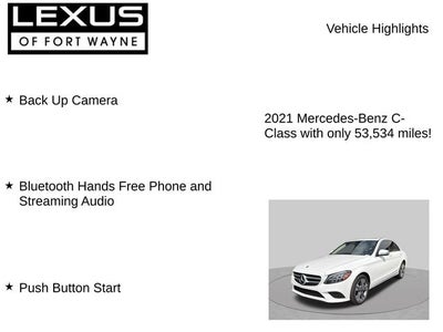 2021 Mercedes-Benz C-Class C 300 4MATIC®