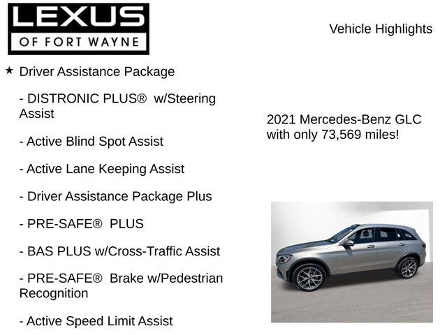 2021 Mercedes-Benz GLC GLC 300 4MATIC®