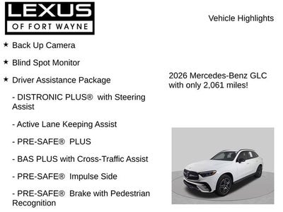2026 Mercedes-Benz GLC GLC 300 4MATIC®