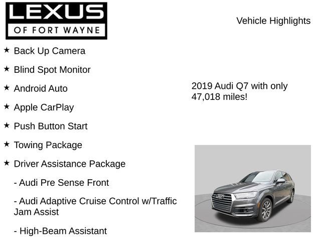 2019 Audi Q7 55 Premium Plus quattro