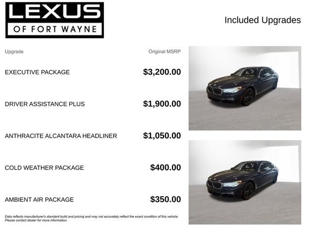 2017 BMW 7 Series 750i xDrive