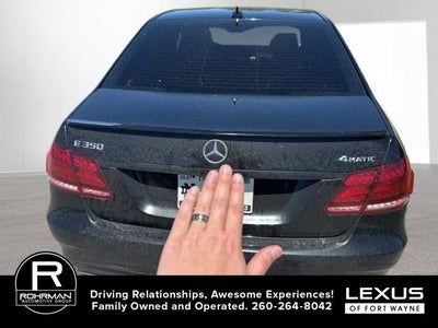 2016 Mercedes-Benz E-Class E 350 4MATIC®