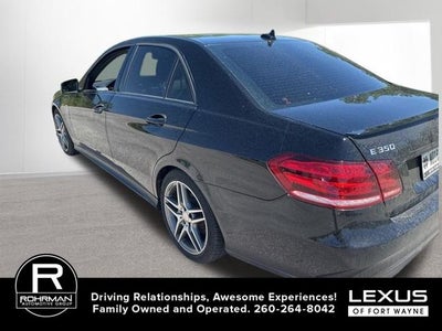 2016 Mercedes-Benz E-Class E 350 4MATIC®