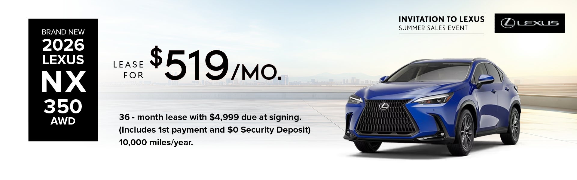 2026 NX 350 AWD