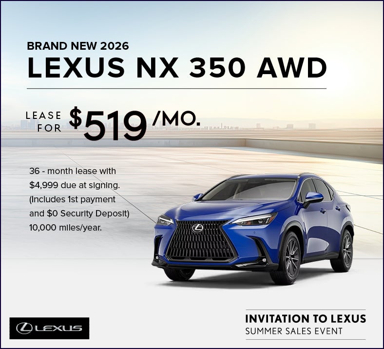 2026 NX 350 AWD