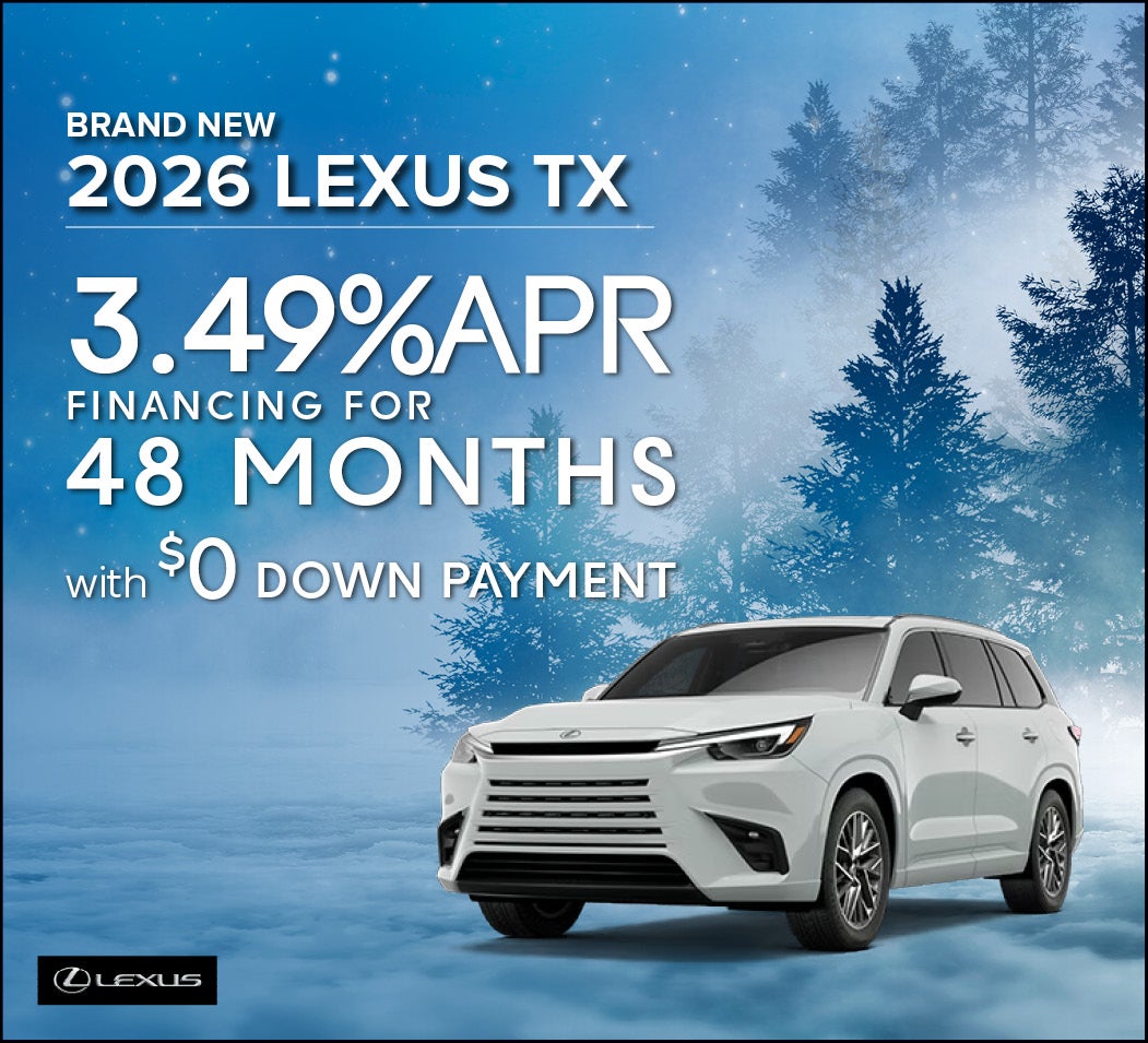 Brand New 2026 Lexus TX