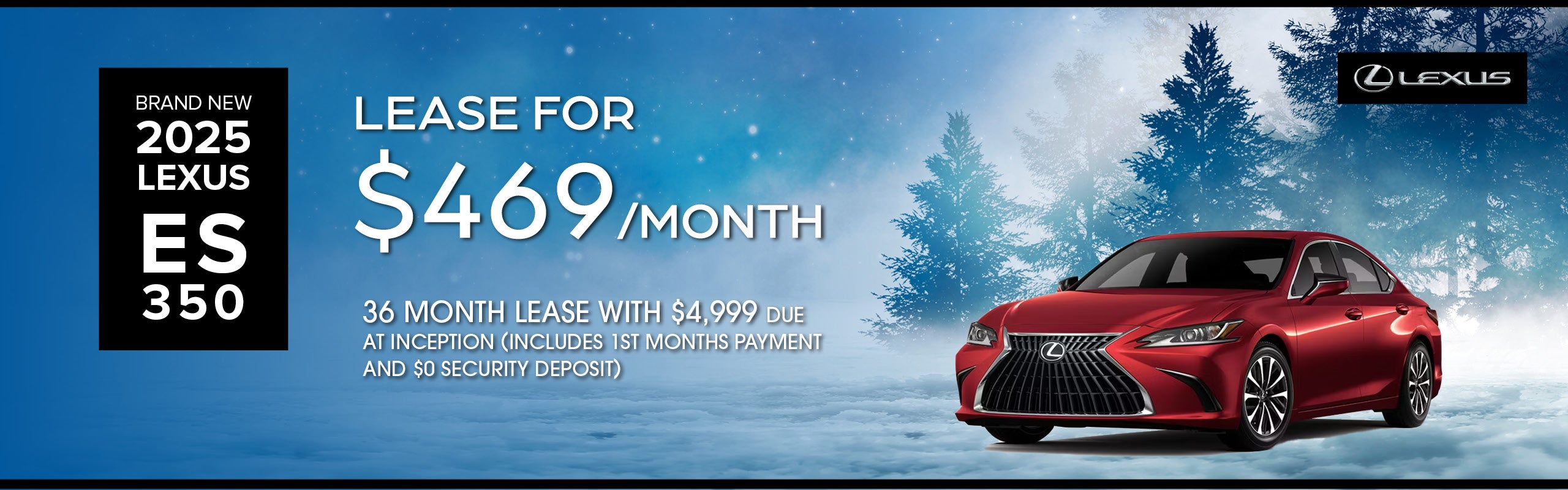 Brand New 2025 Lexus ES350