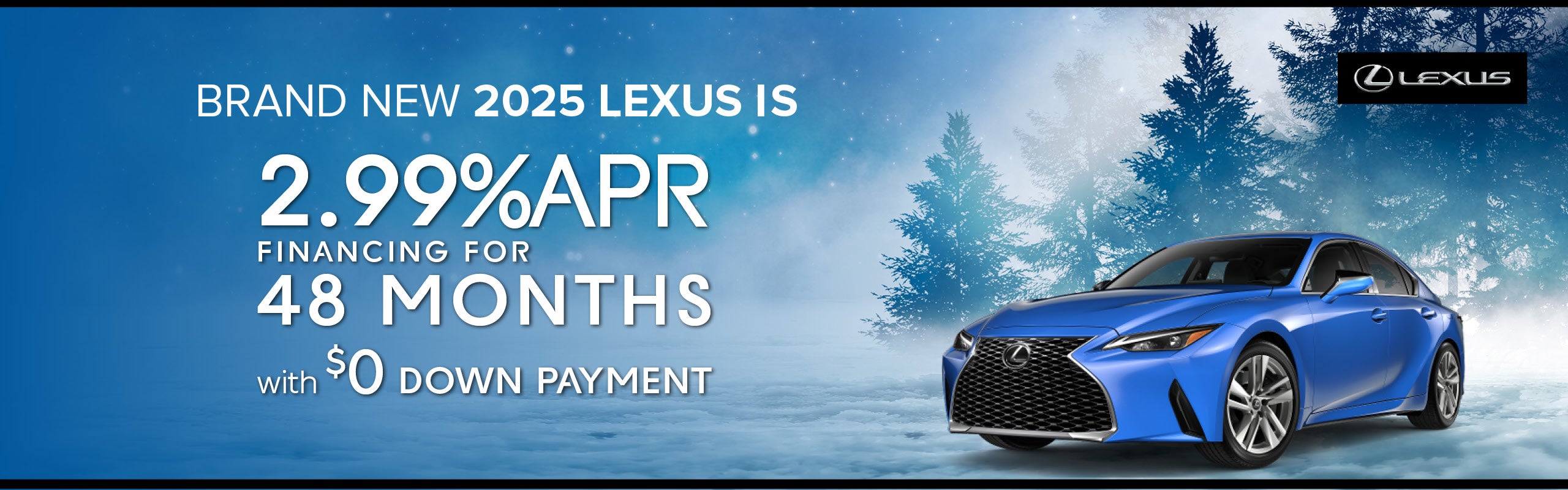 Brand New 2025 Lexus IS
