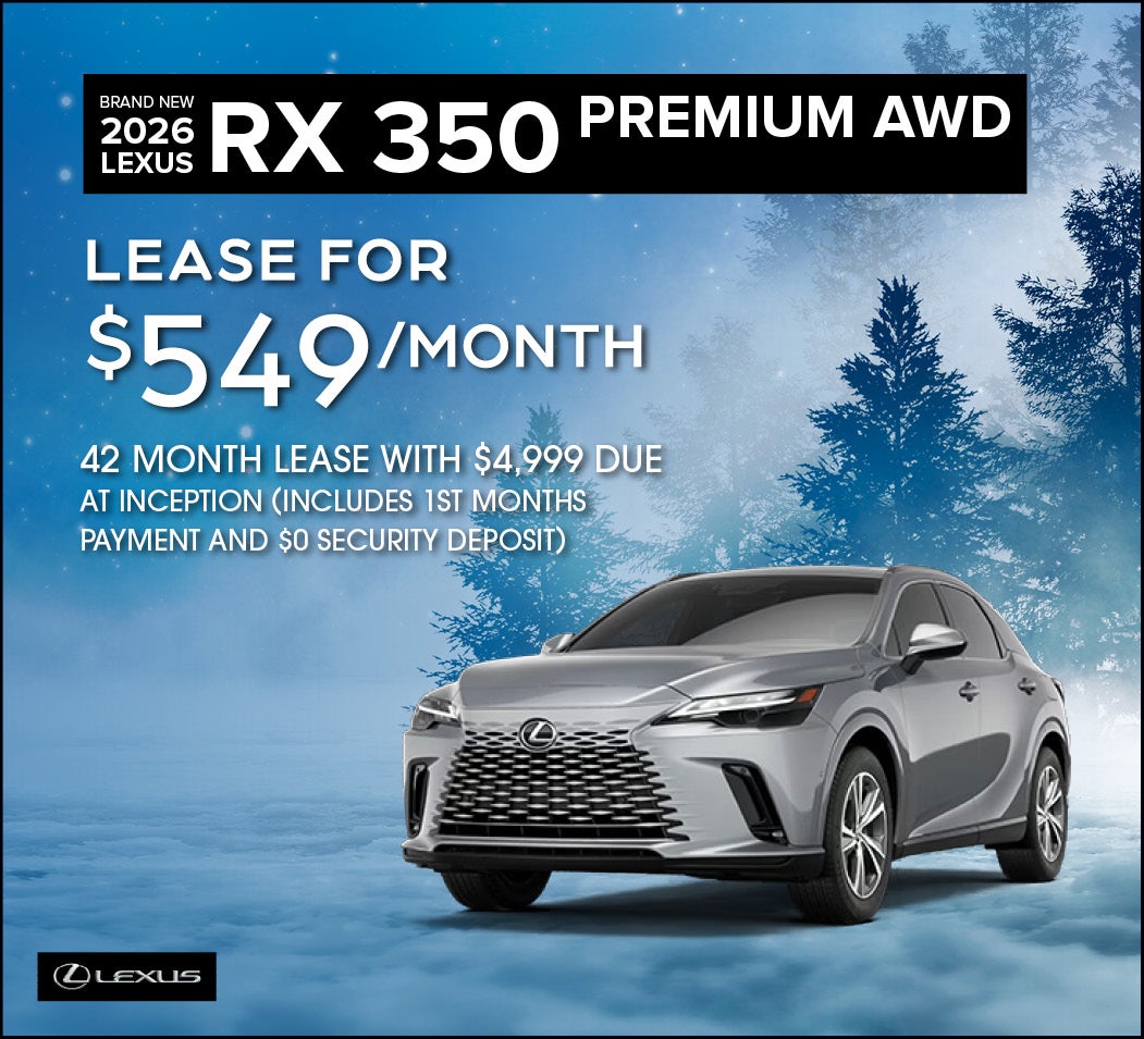 Brand New 2026 Lexus RX350 Premium AWD