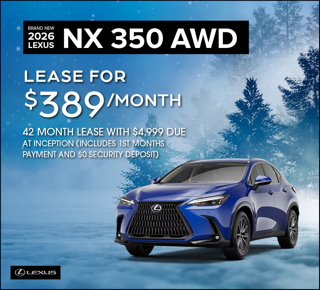 Brand New 2026 Lexus NX awd
