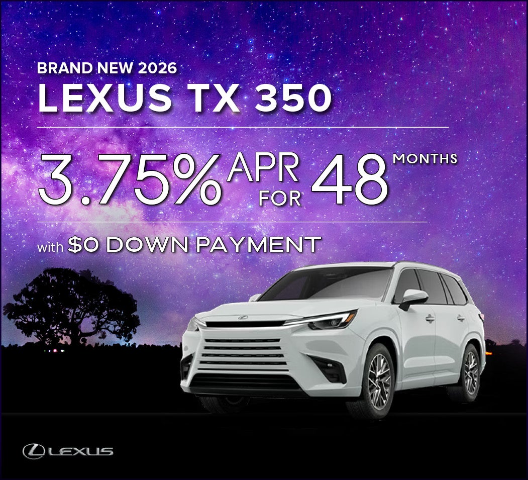Brand New 2026 Lexus TX 350