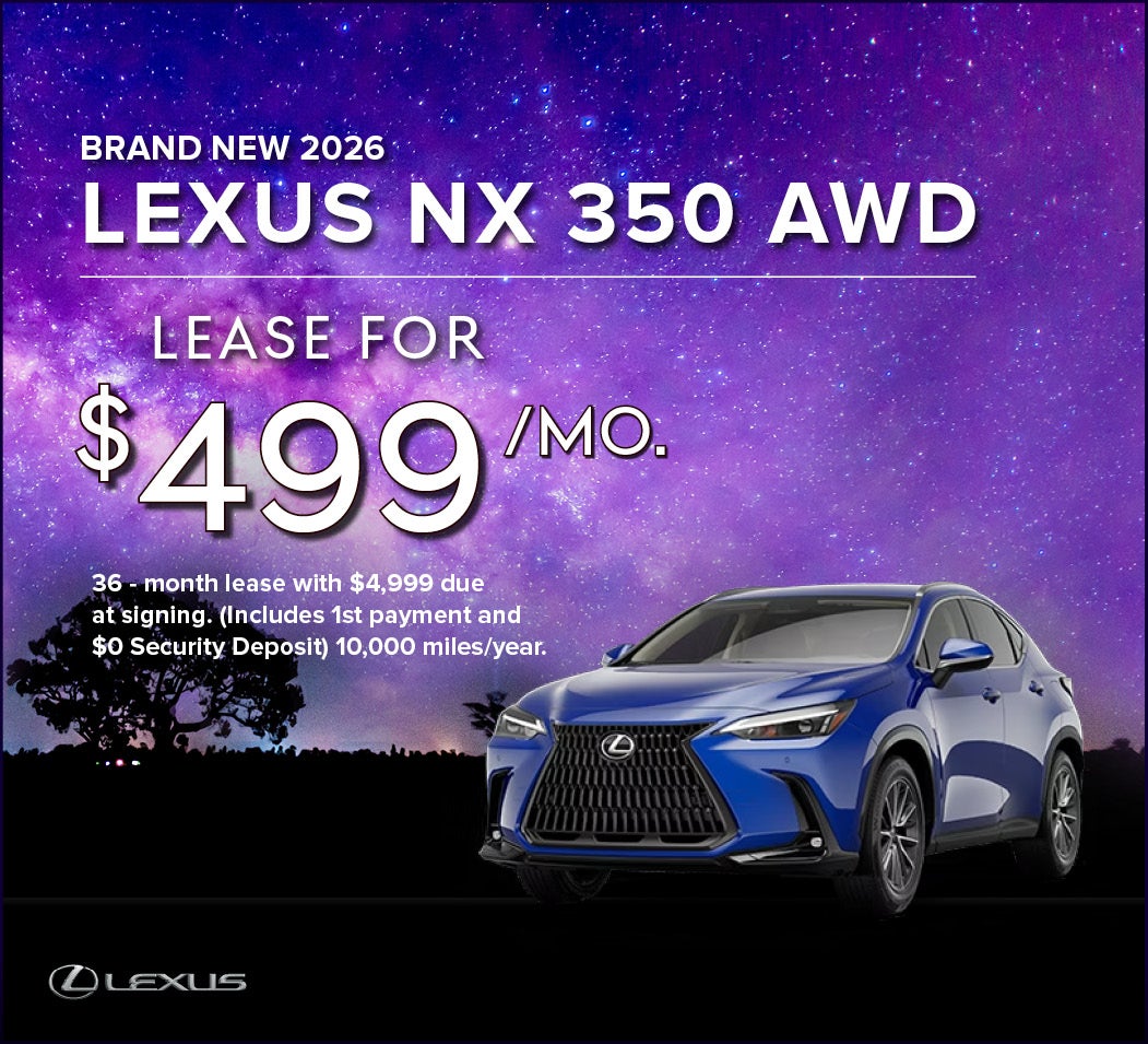 Brand New 2026 Lexus NX 350 AWD