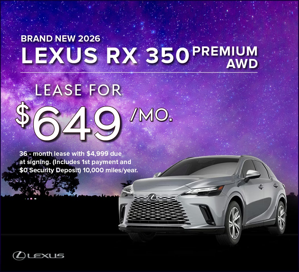 Brand New 2026 Lexus RX 350 Premium AWD