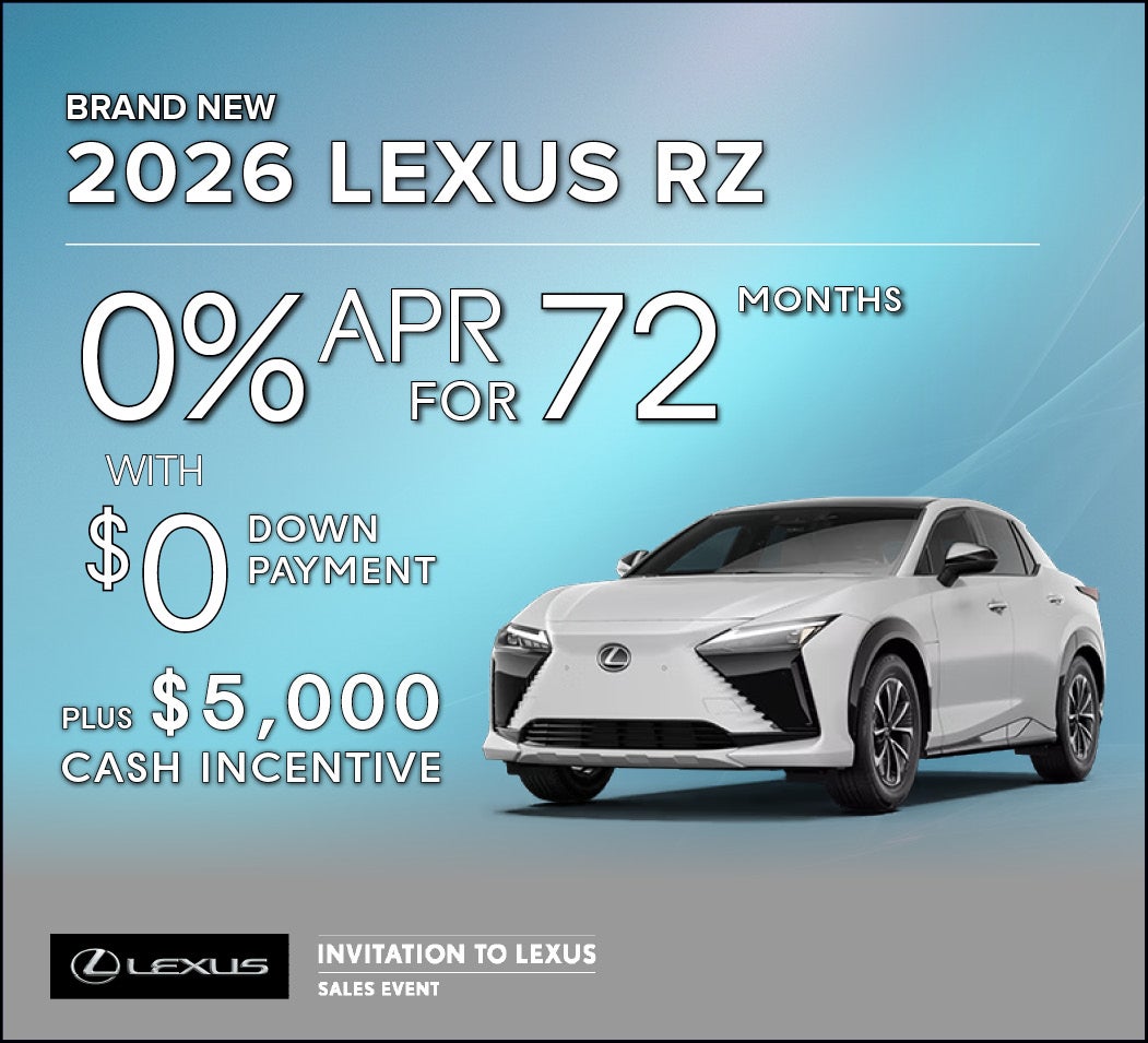 Brand New 2026 Lexus RZ 