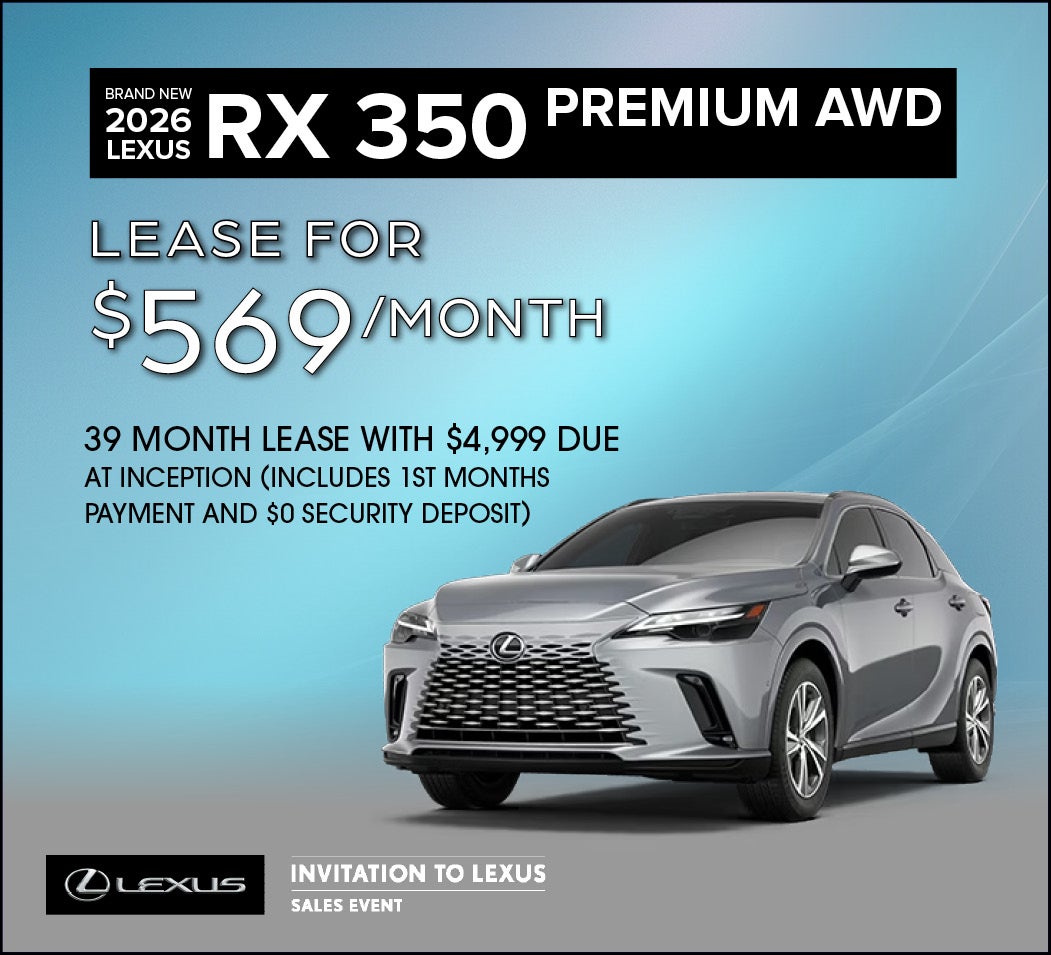 Brand New 2026 Lexus RX350 Premium AWD