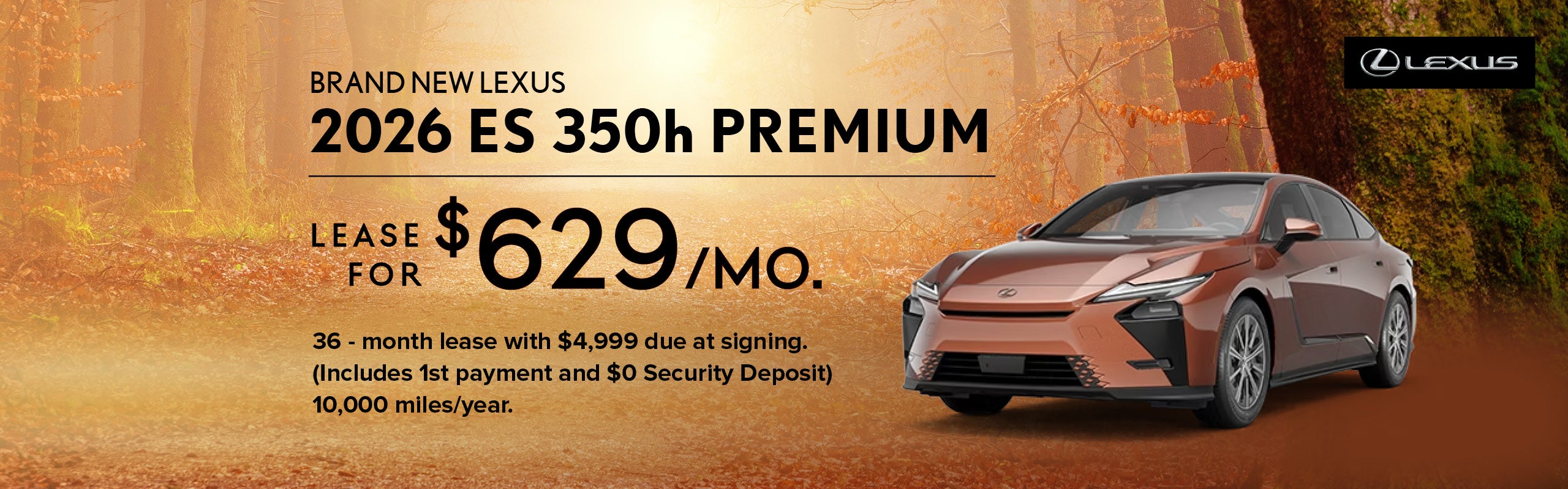  2026 Lexus ES 350h PREMIUM