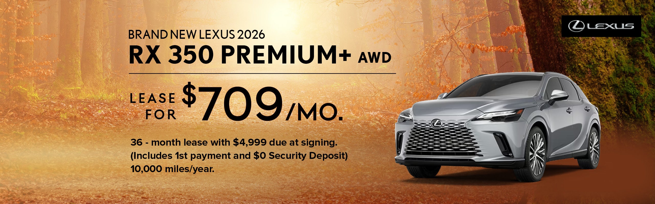 2026 Lexus RX 350 PREMIUM+ AWD