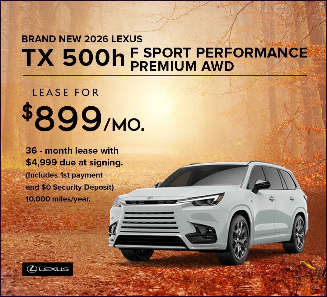 2026 Lexus TX 500h F SPORT PERFORMANCE PREMIUM AWD