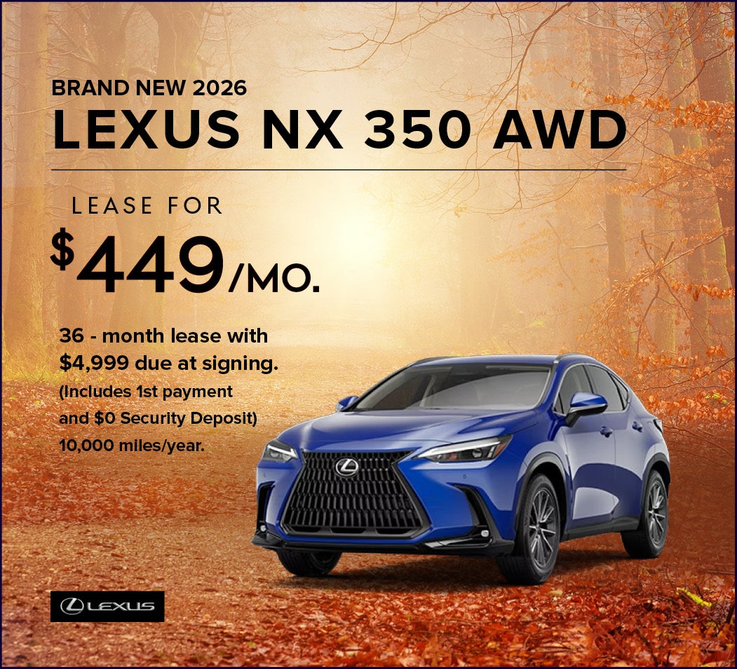 Brand New 2026 Lexus NX 350 AWD