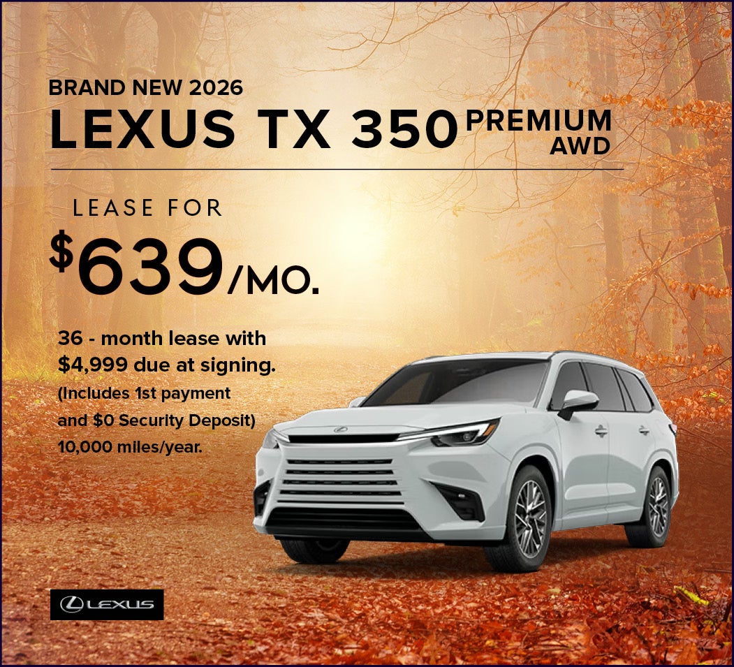 2026 Lexus TX 350 PREMIUM AWD