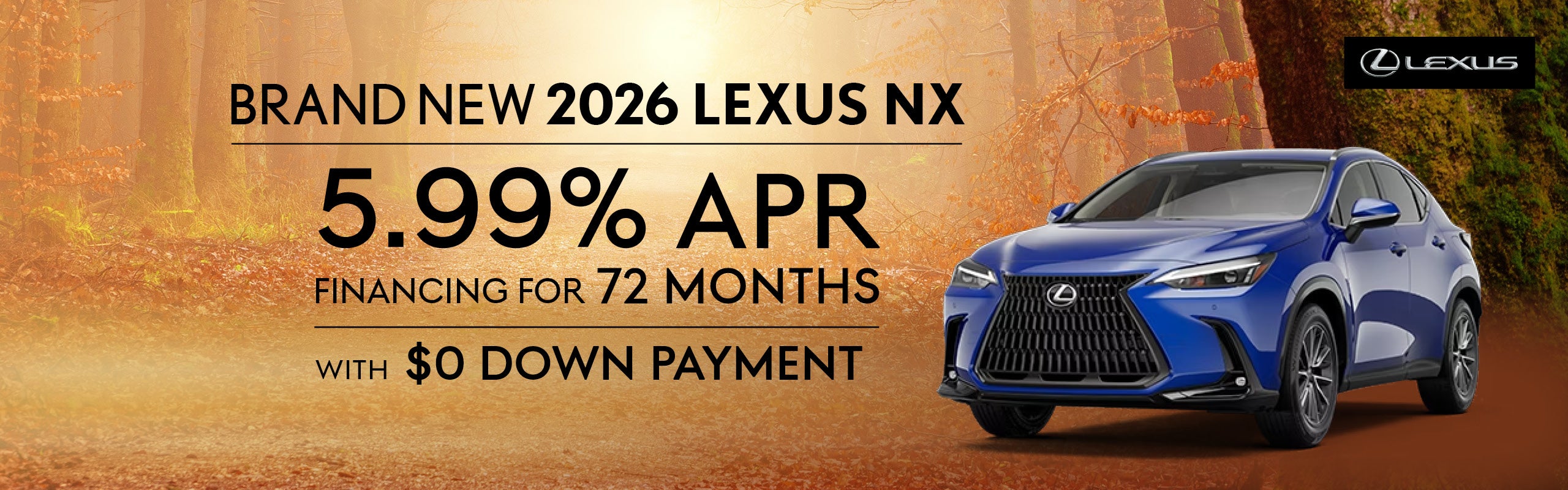 Brand New 2026 Lexus NX