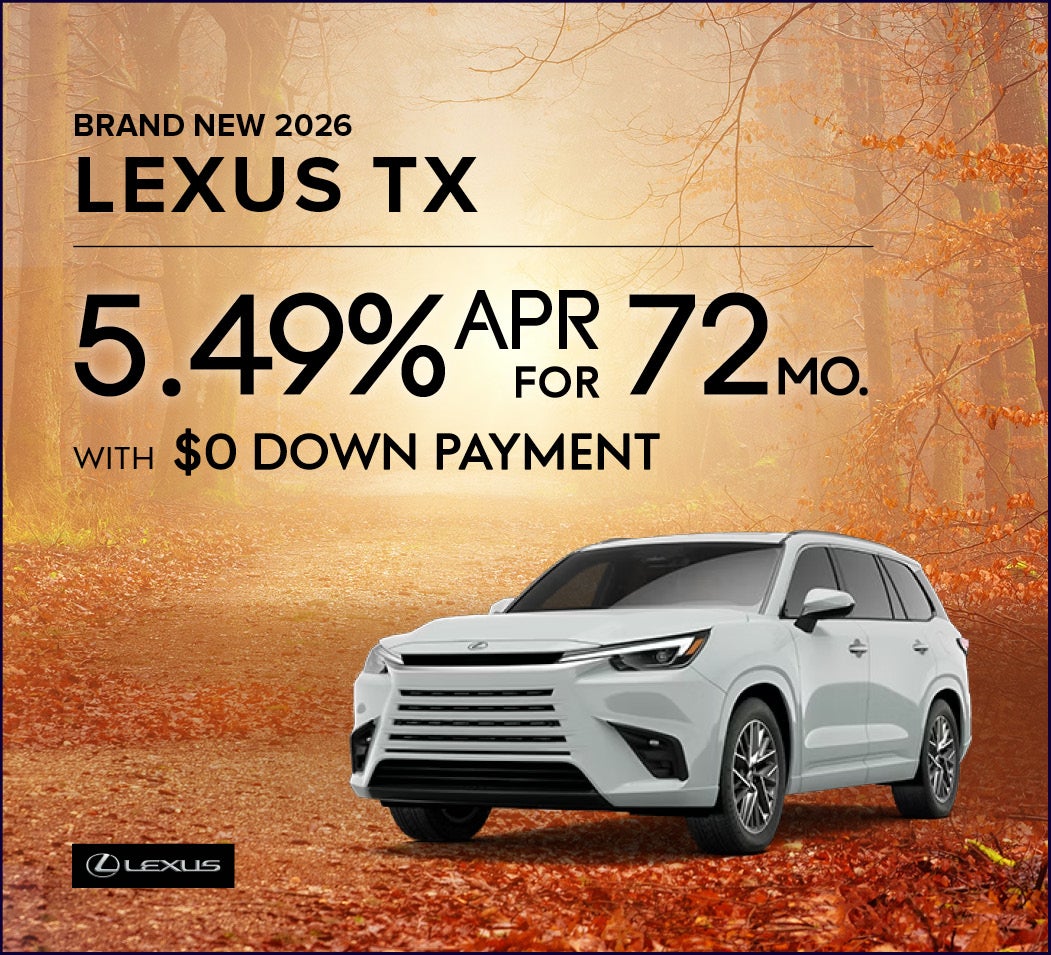 Brand New 2026 Lexus TX
