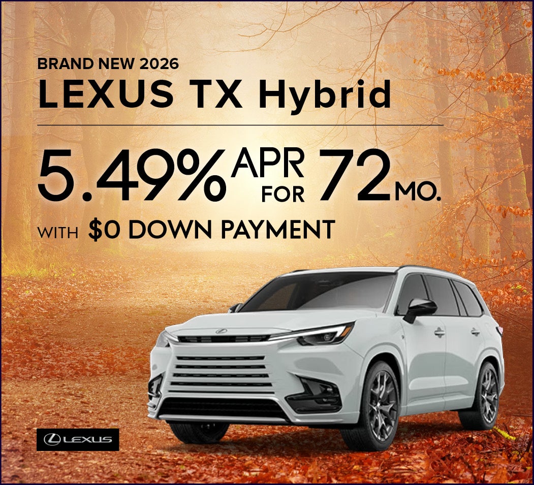 Brand New 2026 Lexus TX Hybrid