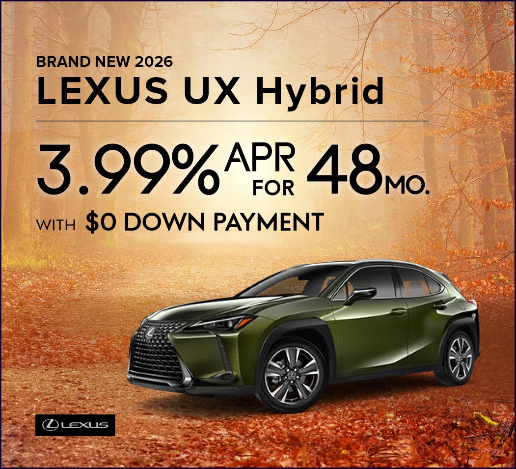 Brand New 2026 Lexus UX Hybrid
