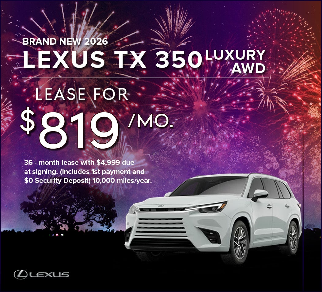 Brand New 2026 Lexus TX 350 Luxury AWD