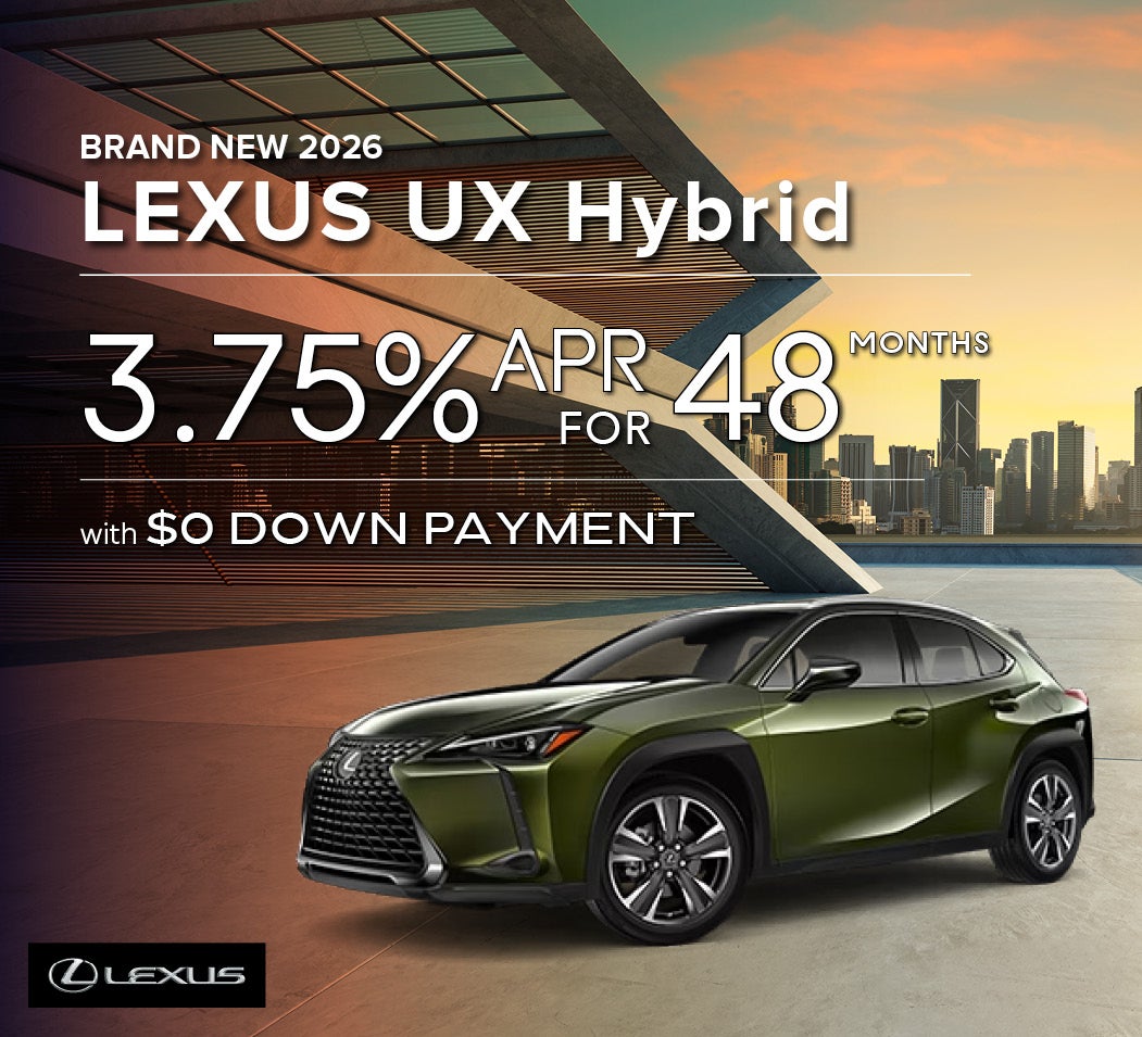 Brand New 2026 Lexus UX Hybrid 