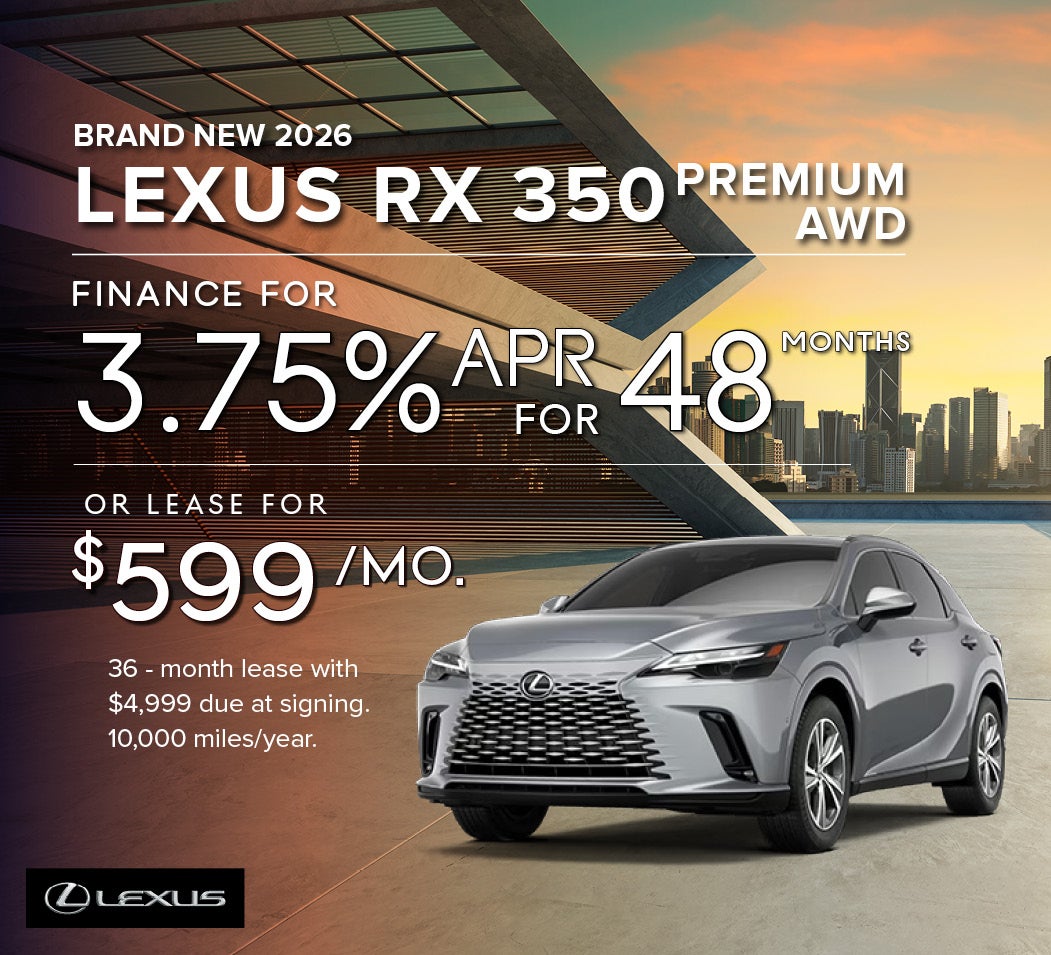 Brand New 2026 Lexus RX 350 Premium AWD
